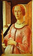 Sandro Botticelli Portrait of a Lady France oil painting reproduction